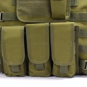 Gilet tactique de sécurité en nylon Oxford imperméable, libération rapide spéciale, pour l'entraînement, gilet tactique porte-plaque - Product Image 4