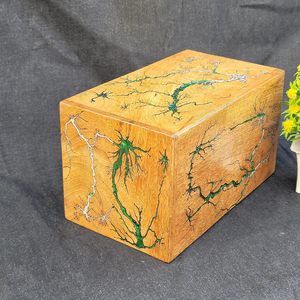 Urne en palissandre pour cendres humaines-Lichtenberg Figure Urne pour cendres humaines Urne de crémation Adulte Grandes cendres funéraires (Grand) - Product Image 4