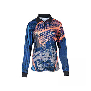 Chemises de pêche imperméables pour hommes de haute qualité, logo et couleurs personnalisés, UPF 50+, Spandex/Polyester, vente en gros - Product Image 2