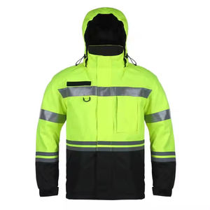 Chaqueta de seguridad de invierno de diseño personalizado OEM chaqueta impermeable de moda más popular - Product Image 4