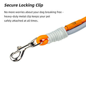 Correa <span class=keywords><strong>de</strong></span> Lujo 6 en 1 para Perro, Ajustable, <span class=keywords><strong>de</strong></span> 1.8 Metros, Cuerda <span class=keywords><strong>de</strong></span> Poliéster, Personalizada, Suave, Transpirable, Cómoda, con Clip Resistente y Sólido - Product Image 4