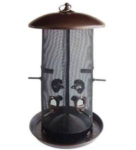 Latest Design Copper Bird Feeder With Chain For Garden <b>Decorative</b> Accessories Metal Bird Feeder Indoor & Outdoor Balcony Hanging - Product Image 3