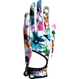 ถุงมือกอล์ฟผู้ชายสีสันสดใส ลายไท-ได สำหรับมือขวา กันลื่น หนังแท้ ปิดด้วยแถบตีนตุ๊กแก KATBROS INDUSTRY รุ่น MP-MGG-066 - Product Image 5