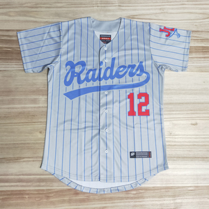 Maillot de baseball de haute qualité vêtements de sport 100% polyester matériel Quickdry personnalisé Logo impression vêtements de baseball - Product Image 5