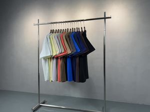 เสื้อยืด300gsm ผู้ชายผ้าฝ้าย100% โอเวอร์ไซส์สำหรับผู้ชายเสื้อยืดโอเวอร์ไซส์ออกแบบโลโก้ได้ตามต้องการ - Product Image 5