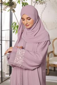 Abaya stylée pour femmes, meilleure vente de vêtements islamiques à manches longues, Hijab musulman pour femmes, abaya au prix de gros - Product Image 6