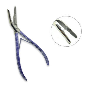 Alicates de extensión de cabello de micro anillo de acero inoxidable de alta calidad de lujo con Mango antideslizante herramientas de extensión de cabello esenciales - Product Image 4