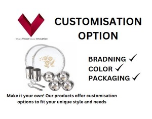 Venta de salida de fábrica Precio barato Juego de vajilla de corte láser de acero inoxidable de 10 piezas Incluye platos redondos para cena Platos Cubiertos - Product Image 3