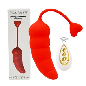 BlueRabbit Chili Shape Vibrator Wholesale Vibrating Egg Vagina Massager 10 Frequency Remote Control Sex Toys Vegetable Vibrators