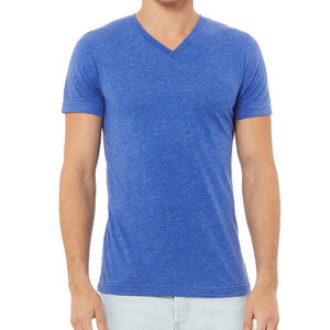 Camisetas de manga corta de verano ajustadas para hombre Diseño bajo MOQ Servicio OEM Venta en línea Hecho de poliéster/algodón - Product Image 5