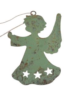 Aspecto de estrella Acabado verde Adornos colgantes de Navidad Decoración Estaño Hierro Estrella Adorno colgante - Product Image 6