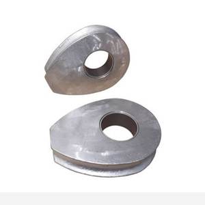 Thimble à œil mort, type solide, en acier métrique, pour corde, LEEMETAL - Product Image 1