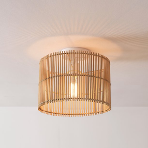 Set di lampade a sospensione in rattan più economico paralume in rattan di colore naturale per interni Derco made in Vietnam - Product Image 6