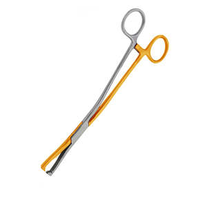 Pinzas de Sujeción de Huesos de Acero Metálico con Mango Recubierto de Oro Premium para Instrumentos Ortopédicos, Pinza de Sujeción de Huesos Dingman de SurgiRight - Product Image 1