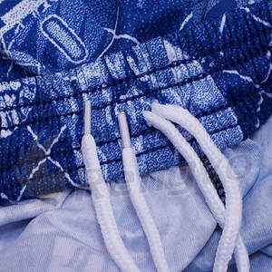 Conjunto de Camiseta y Pantalones Cortos de Baloncesto Unisex, Tallas Grandes, 100% Poliéster, Antibacteriano, Secado Rápido, Transpirable, con Estampado Digital por Sublimación - Product Image 5