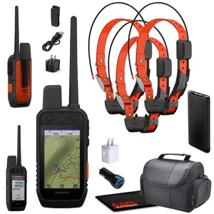 Garmins Alpha 300i Handheld Advanced <b>Dogs</b> Tracking & Training System with 3x <b>Dog</b> <b>Collars</b> Alpha TT25 <b>Tracker</b> & Training <b>Collar</b> - Product Image 2