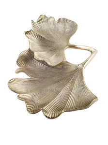 Creative Metal Ginkgo Leaf Platter Hotel Restaurant Room in Affordable Price - Product Image 4