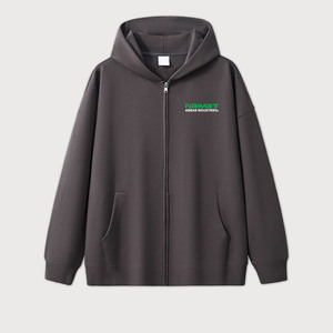 Vente en gros de sweat à capuche 100% coton pour hommes impression de haute qualité logo fermeture éclair hiver thermique vêtements de sport de plein air teint en plaine - Product Image 6