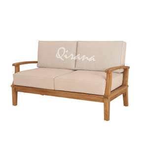 Elegante banco de 2 plazas Sevilla Teak Ideal para una relajación elegante al aire libre - Product Image 3