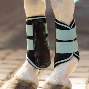 Bottes d'équitation personnalisées avec caractéristiques de choc offrant une protection tendon et fetlock spécialement conçues et fabriquées - Product Image 2