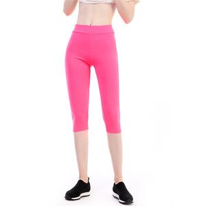Pantalones cortos de gimnasio de cintura alta con logotipo personalizado para mujer, transpirables, elásticos suaves, entrenamiento de secado rápido con decoración de botones de lazo, venta al por mayor a granel - Product Image 1