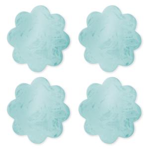 Sous-verres en résine écologique modèle élégant motif durable décor de table tapis tampons pour la maison Restaurants bureau café Souvenir - Product Image 3