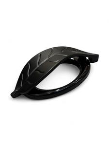 Boutons de tiroir à feuilles avec design élégant inspiré de la nature Construction en zinc durable et finition résistante à la rouille pour meubles modernes - Product Image 4