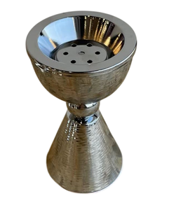 Elegante quemador de incienso de Metal plateado, Decoración de mesa, soporte Bakhoor para fragancia del hogar para uso religioso en verano - Product Image 6