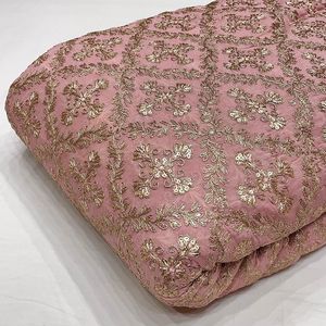 Fil de viscose haute sur demande avec séquence Jaal Work Faux Georgette tissu pour robe de vêtement au prix d'exportation - Product Image 6