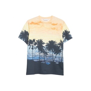 Plus Size <b>Cropped</b> Oversized Tee Solid Design Short Sleeve Beachwear - Product Image 6