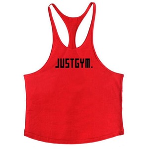 OEM personalizable de alta calidad cómodo rasgado y listo hombres Fitness Tank Top High Street de punto personalizado gimnasio camiseta sin mangas patrón 3D - Product Image 3