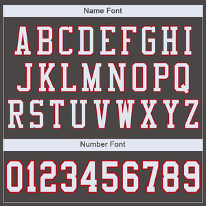 Dernier maillot de football col V personnalisable en étain blanc rouge maille 100% polyester Maillot de football américain design personnalisé - Product Image 6