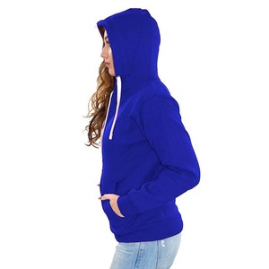Sudadera con capucha de invierno para mujer, con estampado, cremallera completa, manga larga, holgada, con bolsillos, térmica, 100% algodón, forro polar, cortavientos - Product Image 5