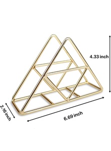 Luxe Or Porte-Serviettes Table Maison Cuisine Restaurant Bar Élégant Papier Disponible En Personnaliser La Taille Pour La Maison Décorative - Product Image 4