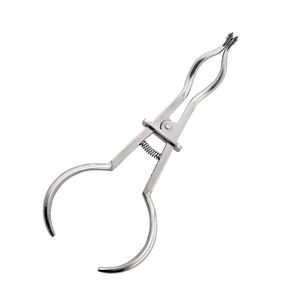 Pinzas de abrazadera de marfil de peso ligero de presa de goma más vendidas, equipos dentales de 17cm, pinzas de extracción de dientes certificadas CE ISO MDR - Product Image 2