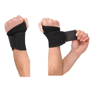 Support de poignet en néoprène respirant, fin, ajustement universel, fermeture auto-agrippante, protection pour toutes les saisons - Product Image 3