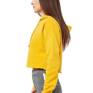 Sudadera con Capucha Corta de Manga Larga con Logotipo Bordado Personalizado, Forro Polar Grueso, Algodón Casual de Invierno para Hombre, Venta al Por Mayor 2026 - Product Image 4