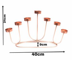 Bougeoir chauffe-plat fait main support métal de qualité pour bureau à domicile et décoration de mariage pour Noël - Product Image 4