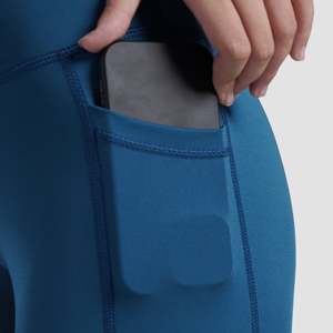 Leggings en tricot ajustés Hyper Track turquoise - Product Image 6