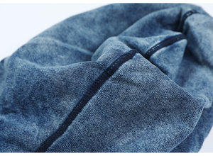 Nouveau Vintage Denim Veste Solide Casual Jeans Manteau De Mode Stand Vêtements pour Hommes Bomber Veste - Product Image 6