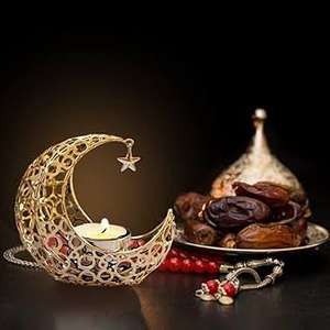 เชิงเทียนอาหรับโมร็อกโก งานฝีมือโลหะสีทอง ของขวัญสำหรับตกแต่งบ้านในเทศกาลอีดและรอมฎอน - Product Image 3