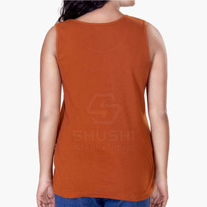 เสื้อกล้ามผู้หญิงผ้าคอตตอนแห้งเร็วปรับได้แฟชั่นล่าสุดผ้า100% ลำลองสไตล์ฤดูร้อน - Product Image 3