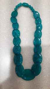 Collar de resina acrílica colorido Vintage étnico de alta calidad para mujer imitación de cuerno grueso para bodas inspirado en la moda India - Product Image 2