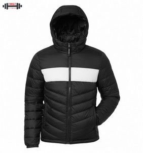 Blouson d'hiver pour homme 2025, en toile, col montant, respirant, antibactérien, écologique, grande taille - Product Image 1
