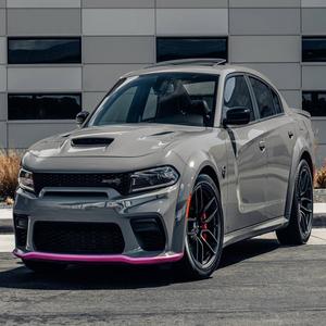 Charger SRT Hellcat Widebody Jailbreak 2023 ~5 100 milles, moteur Hemi V8 suralimenté de 717 ch, gris Destroyer, peu modifié - Product Image 1