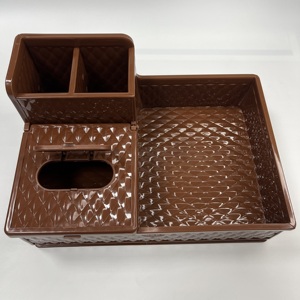 Bandeja de utensilios de cocina y especias de plástico PP moldeada personalizada de alta calidad Soporte OEM/ODM Hecho en Vietnam Precio directo de fábrica - Product Image 1