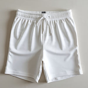 Jogger Basketball Shorts 100% Coton Polyester Blanc Gym Fitness Wear Shorts Hommes Athlétique Yoga Shorts Garçons - Product Image 6