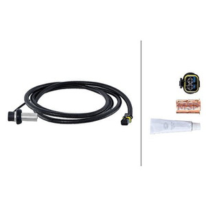 6PU230048391 - Capteur de vitesse de roue - Connecteur 2 broches - Essieu avant droit/essieu arrière droit - Câble : 2151 mm - MSP Export - Product Image 1