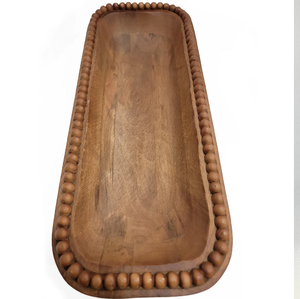 Decorative Hand-carved <b>Dough</b> <b>Bowl</b> Made by Artisans From India Rustic Crafted Wooden <b>Dough</b> <b>Bowl</b> for Serving in Hotel Home - Product Image 5