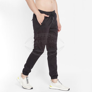 Men Casual Joggers Lightweight Canvas <b>Windproof</b> Soft Cotton Sweatpants Trendy Streetwear Comfortable Daily Wear Drawstring - Product Image 2